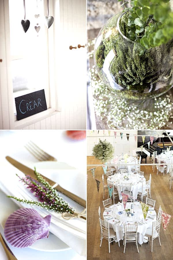 wedding details at crear scotland