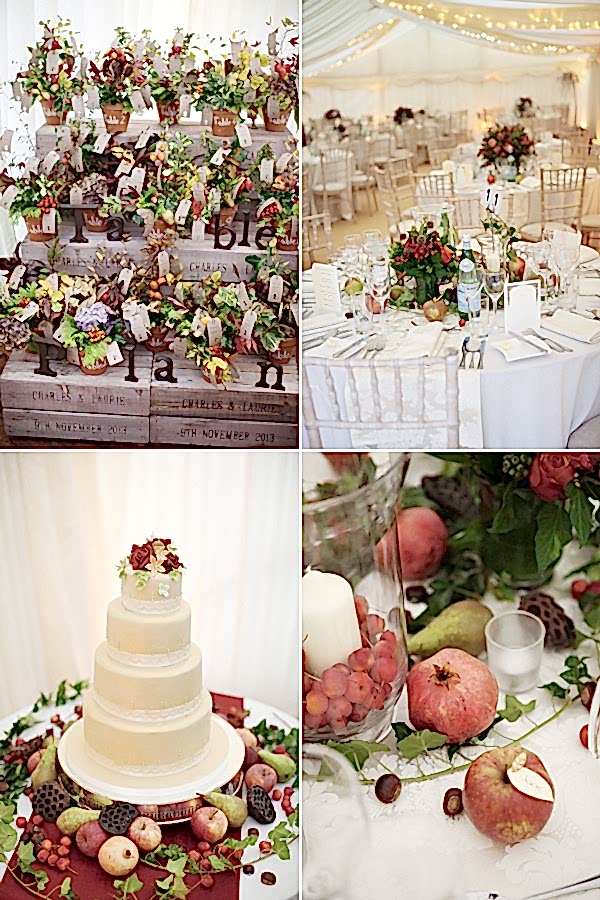 wedding decorations during christmas time marquee in glasgow