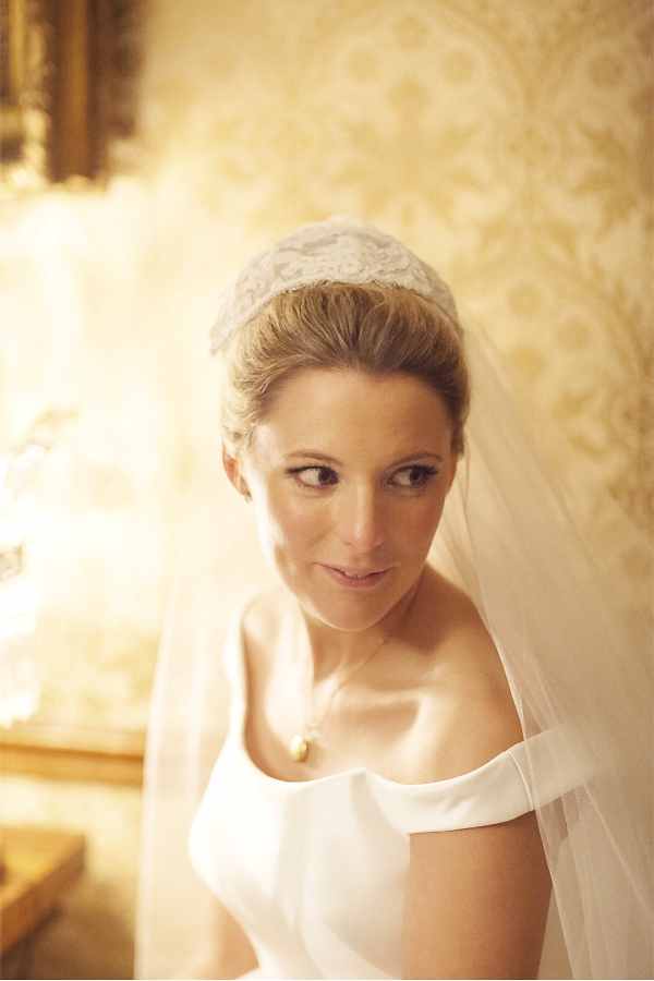 brides wedding portrait