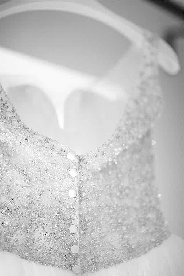 wedding dress detail