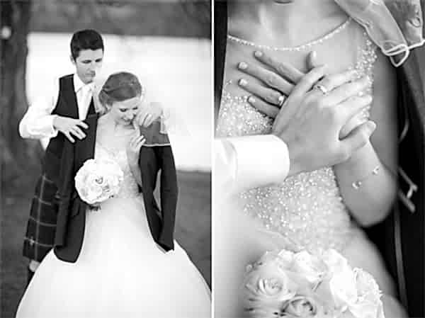 bride and groom loch lomond photographer