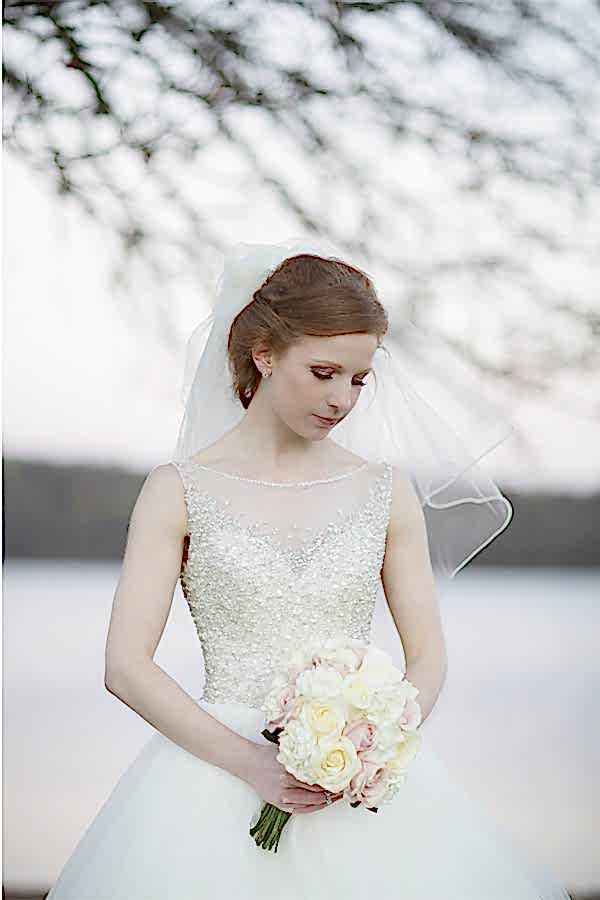 cameron house wedding photographer portrait of a bride 