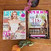 brides magazine cover publication fotogenic of scotland