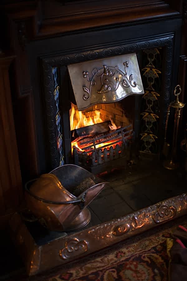 the lodge on loch goil fireplace scotland