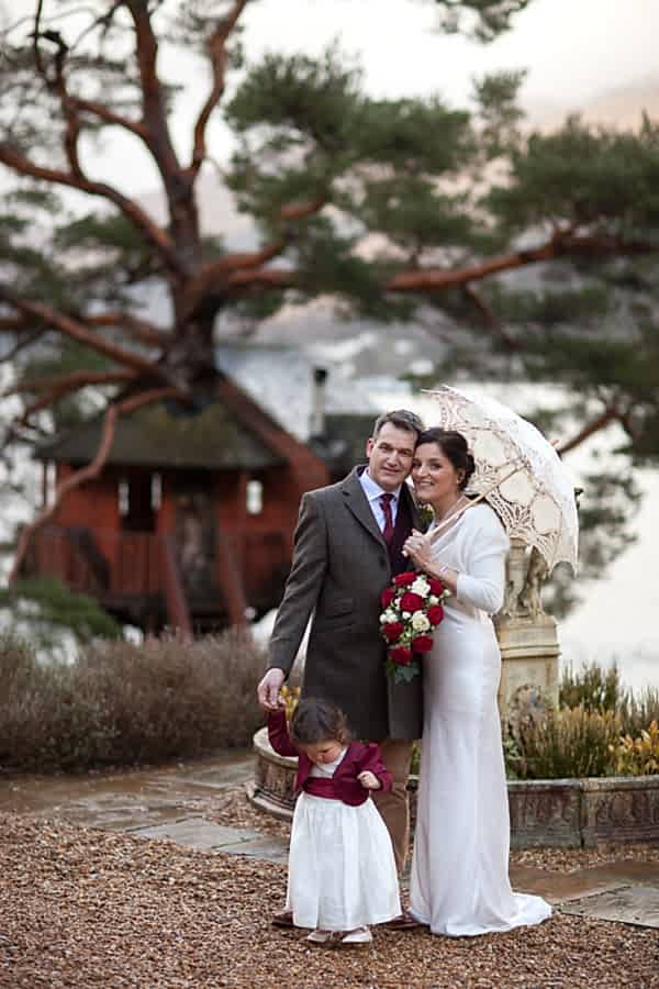 wedding photos the lodge on loch goil scotland