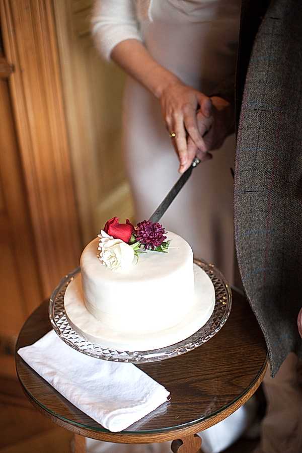 cutting of the cake 