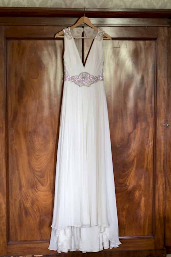 wedding dress at  blairquhan castle