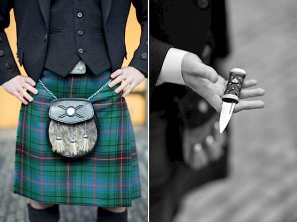 groom wedding details scottish wedding photographer