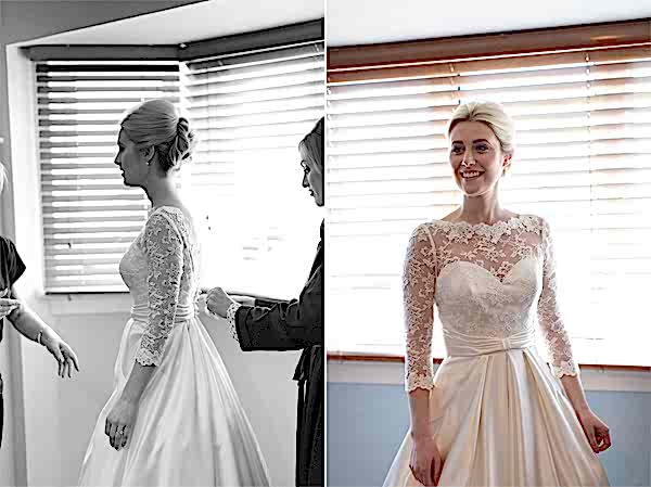 bride in a wedding dress