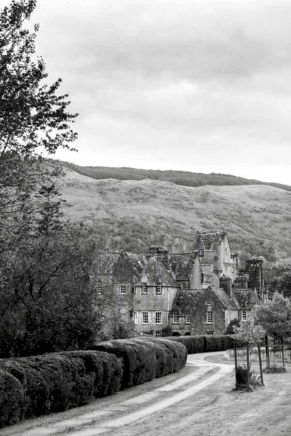ardkinglas estate house castle mansion loch fyne wedding venue in scotland