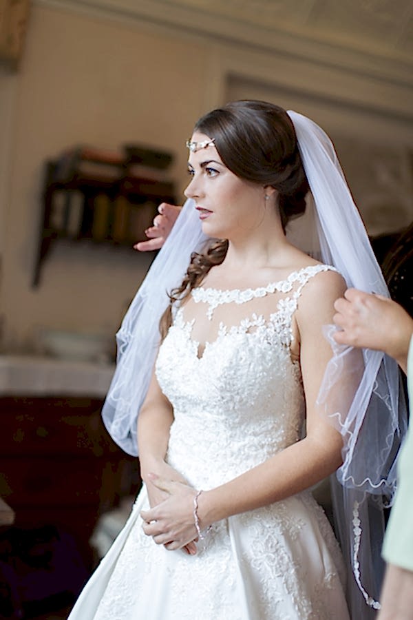 veil fixing during preparations