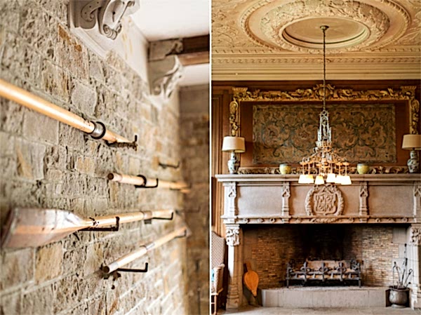 interior of arkinglas wedding venue scotland