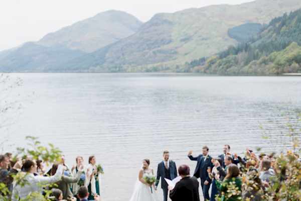 wedding ceremony toast whisky in scotland