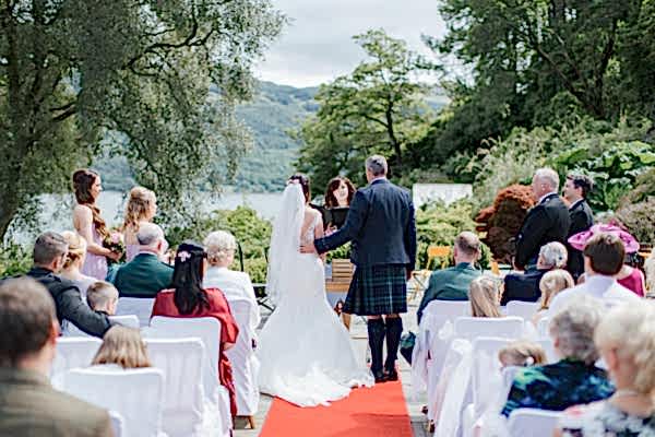 outdoor civil ceremony 