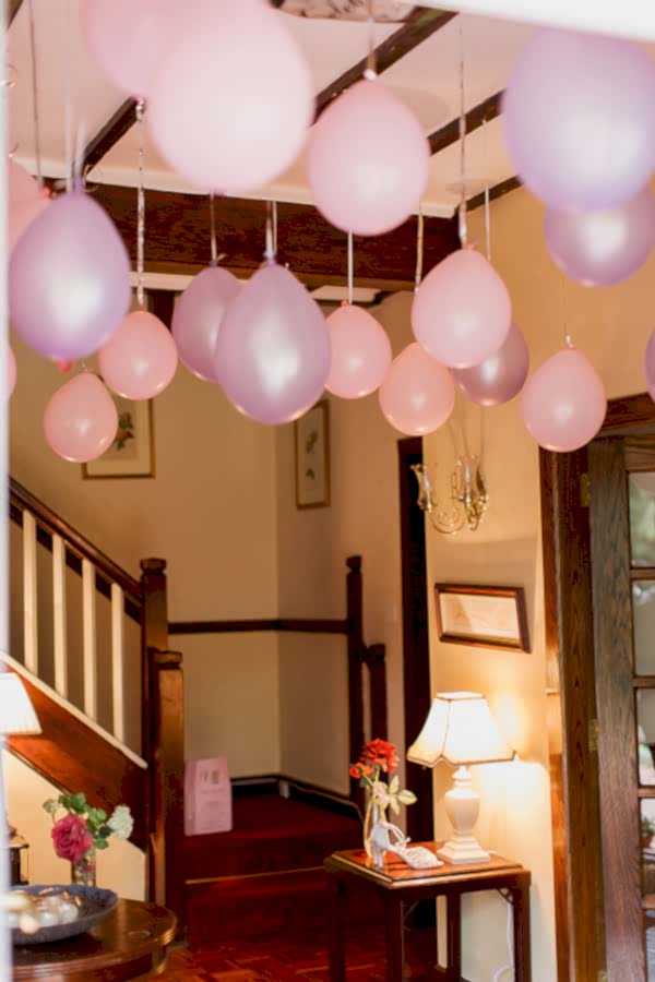 baloons bearsden wedding preparations 