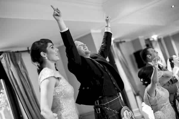 best man super excited 
