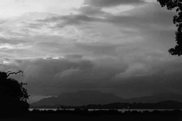 evening view over loch lomond from cameron house