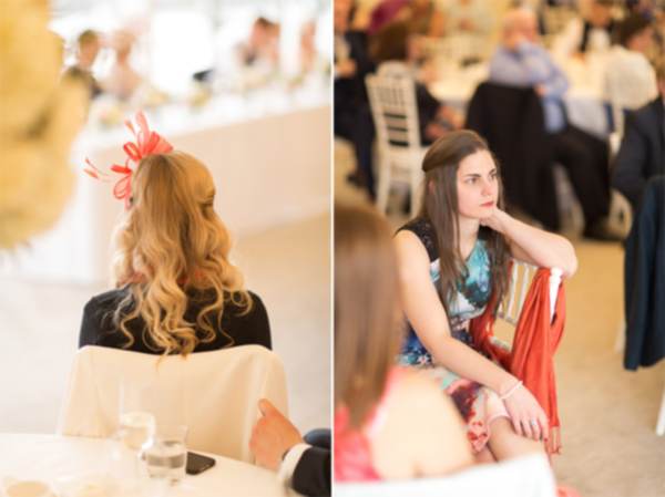 portaits of guests at the wedding mar hall scotland 