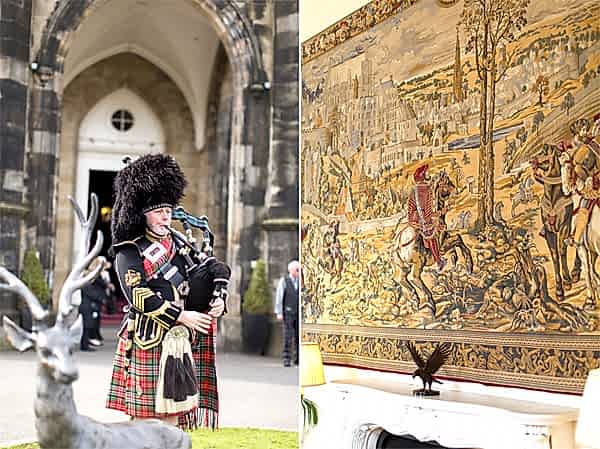 piper and scottish tapestry glasgow