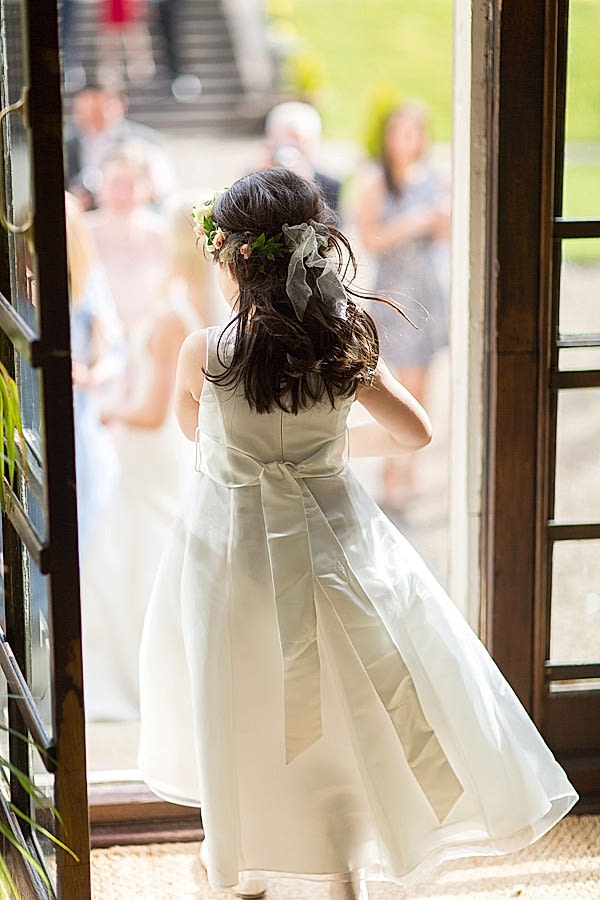 flower girl mar hall scotland 