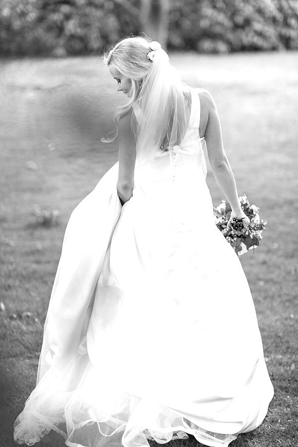 black and white wedding photography mar hall scotland 