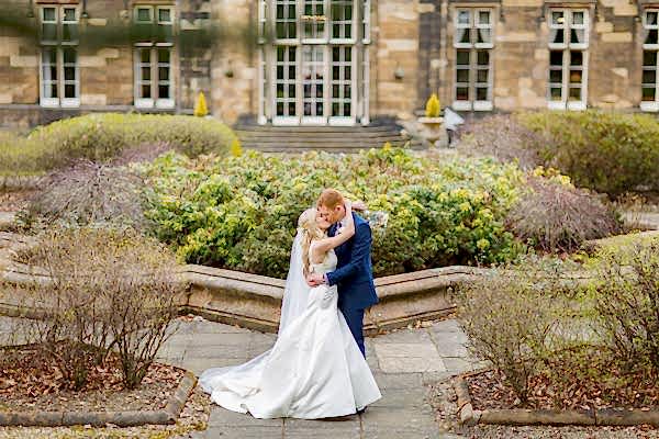 wedding shots at mar hall scotland 