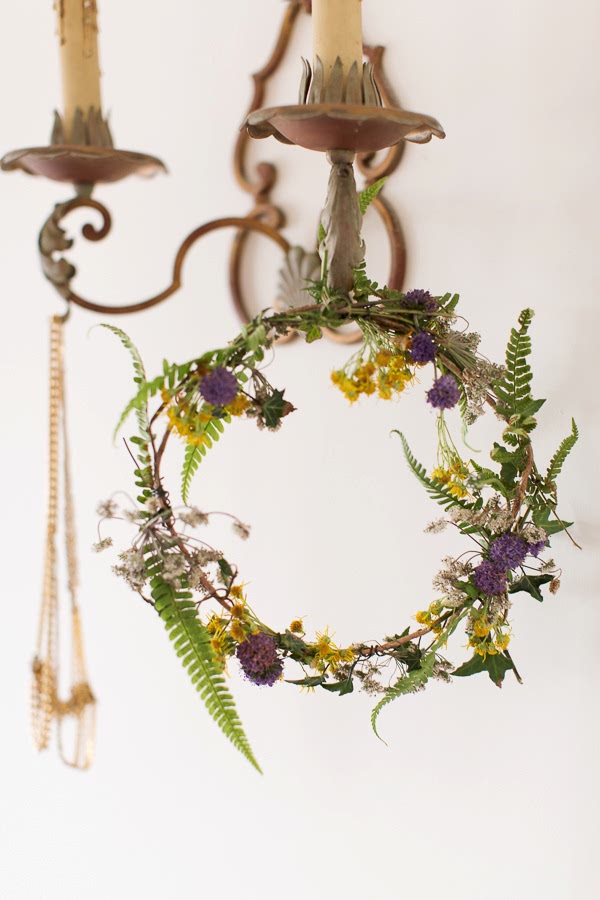 wedding flower crown fotogenic