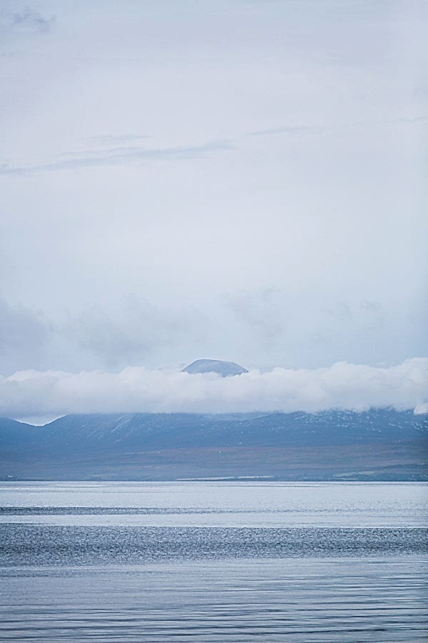 isle of isla view from mull of kintyre wedding landscape