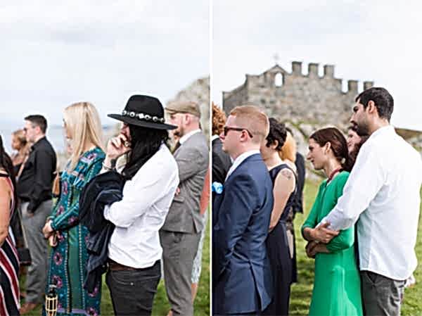 cool wedding guests