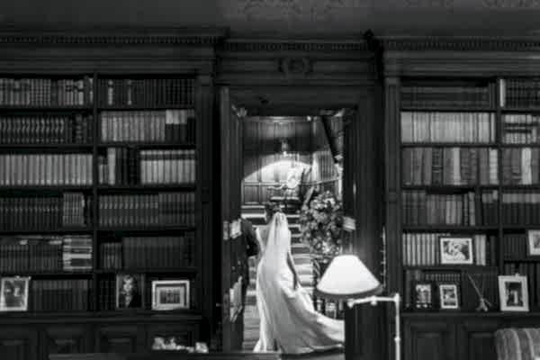 dundas castle library and bride