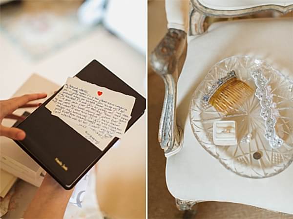 letter from groom to bride, bible and details