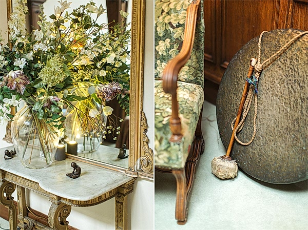 dundas castle scottish wedding venue interiors