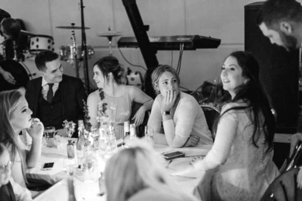 guests chatting 