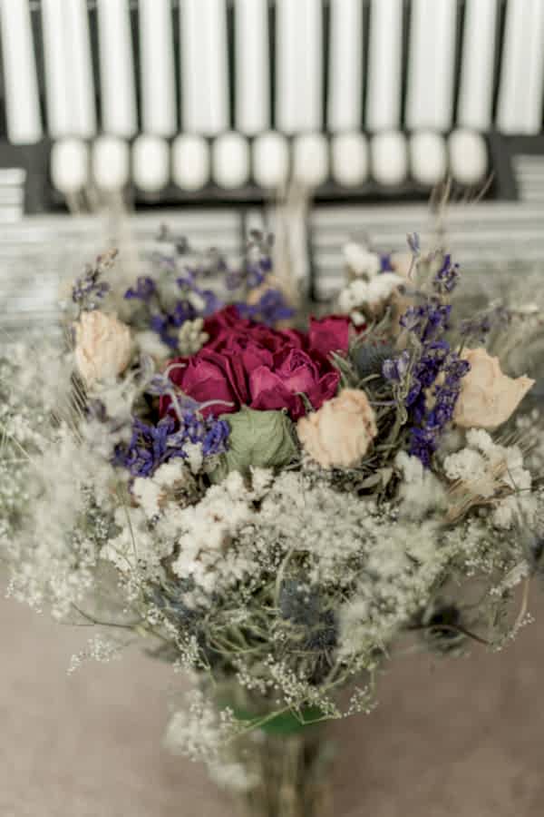 dried wedding flowers isle of harris fotogenic of scotland