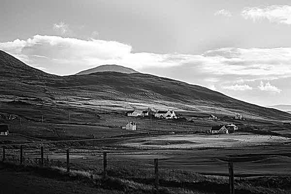 houses on isle of harris hebrides islands