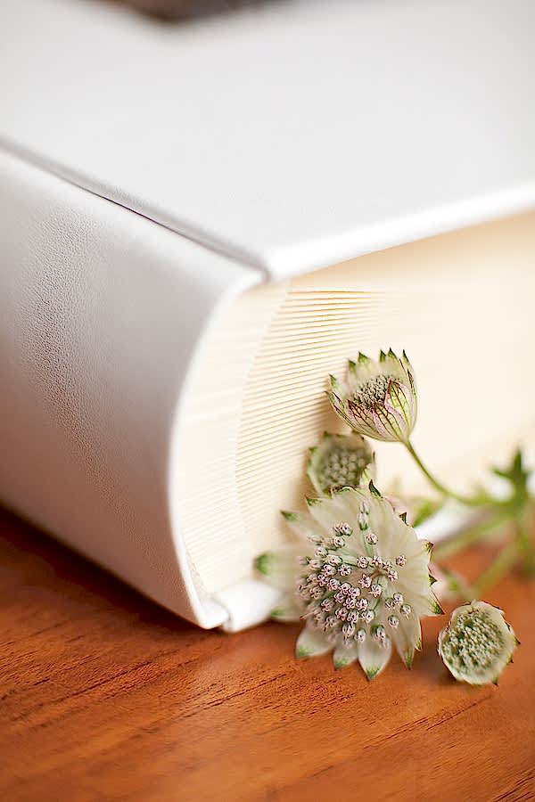 wedding album the lodge on loch goil classic spine