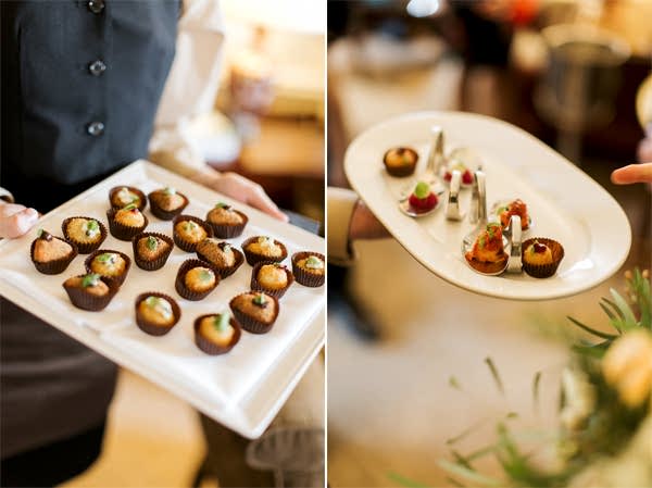 canapes cromlix hosue michelin chef 