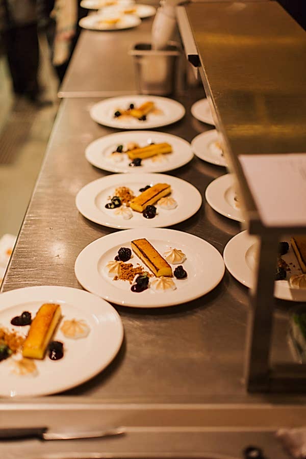 a starter for a wedding breakfast cromlix house 