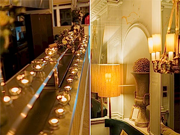 evenng reception at the luxury hotel cromlix 