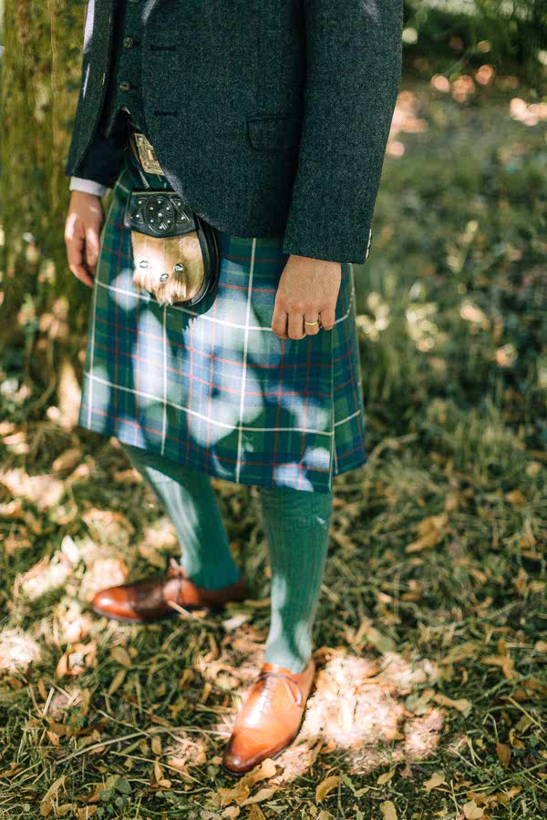 wedding kilt loch lomond 
