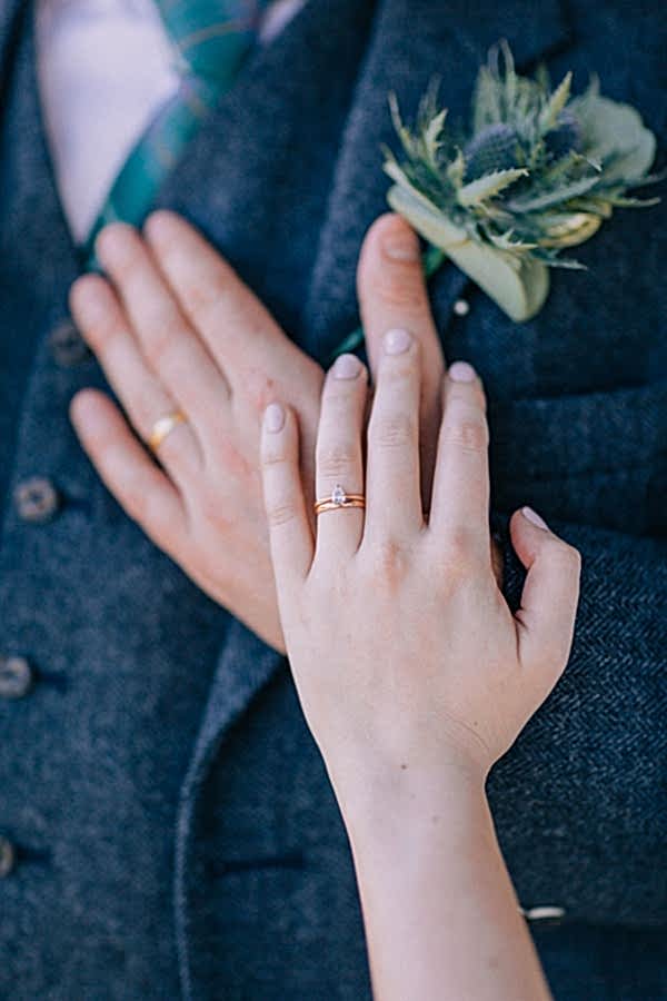 wedding rings loch lomond 