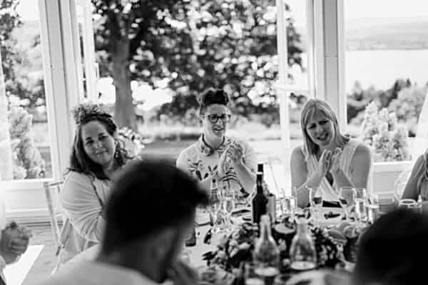 random guests at the wedding loch lomond 