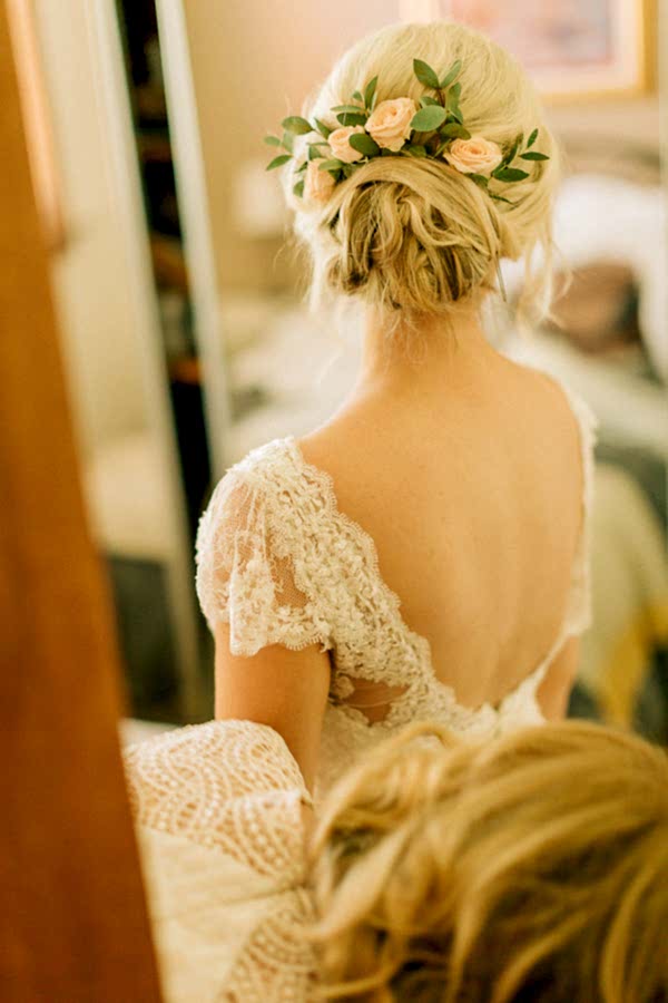 floral details in birde