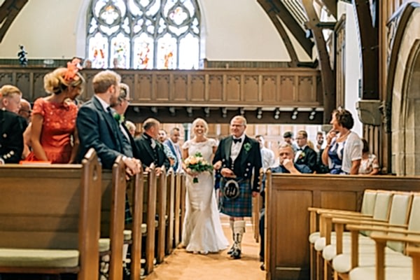 walking on the aisle helensburgh parish church