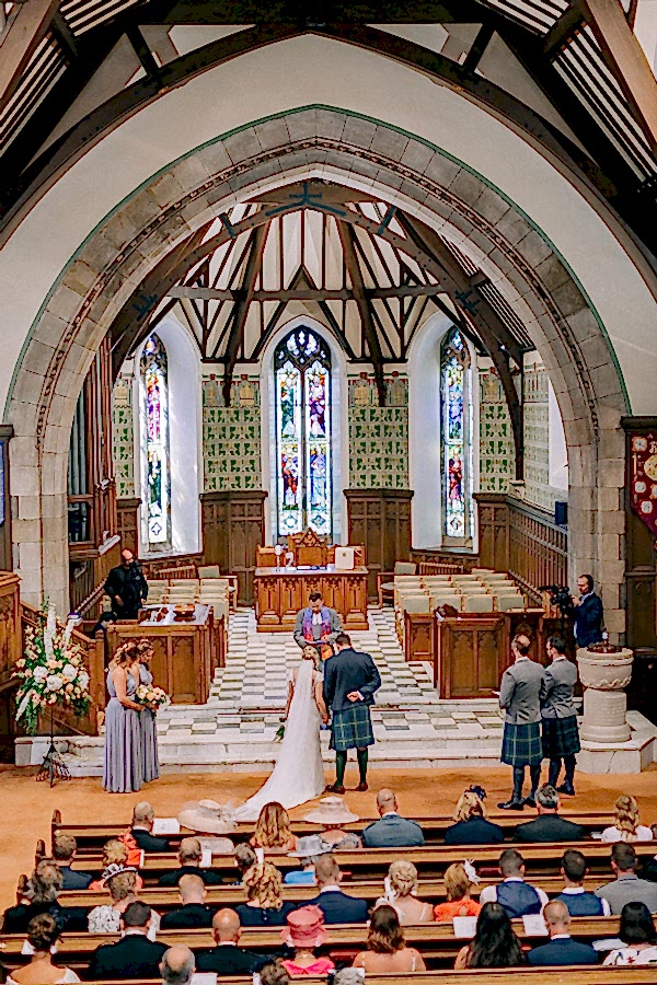religious ceremony parish church helensburgh