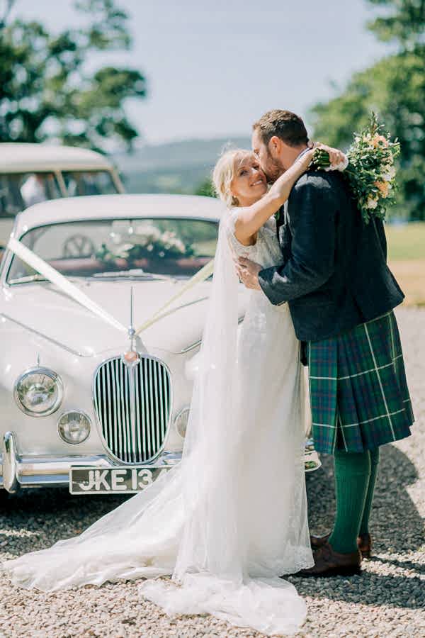 just married loch lomond 