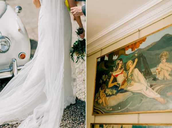wedding dress loch lomond