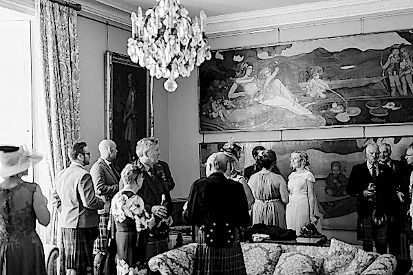 main room at the boturich castle