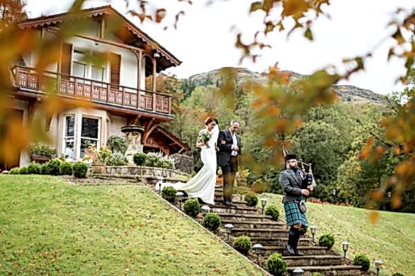 wedding photos the lodge on loch goil fotogenic of scotland