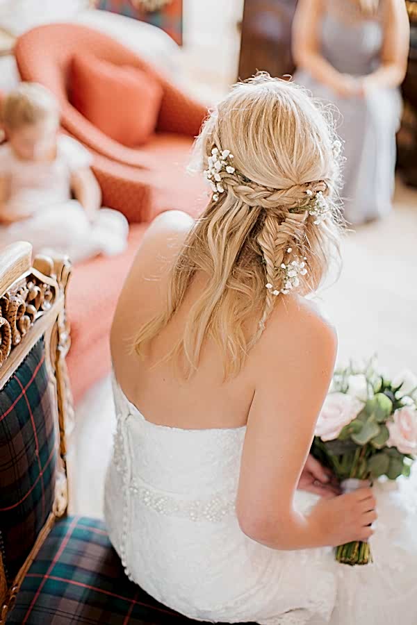 scottish wedding hairstyle